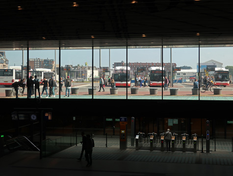 Public Transit in Delft Netherlands
